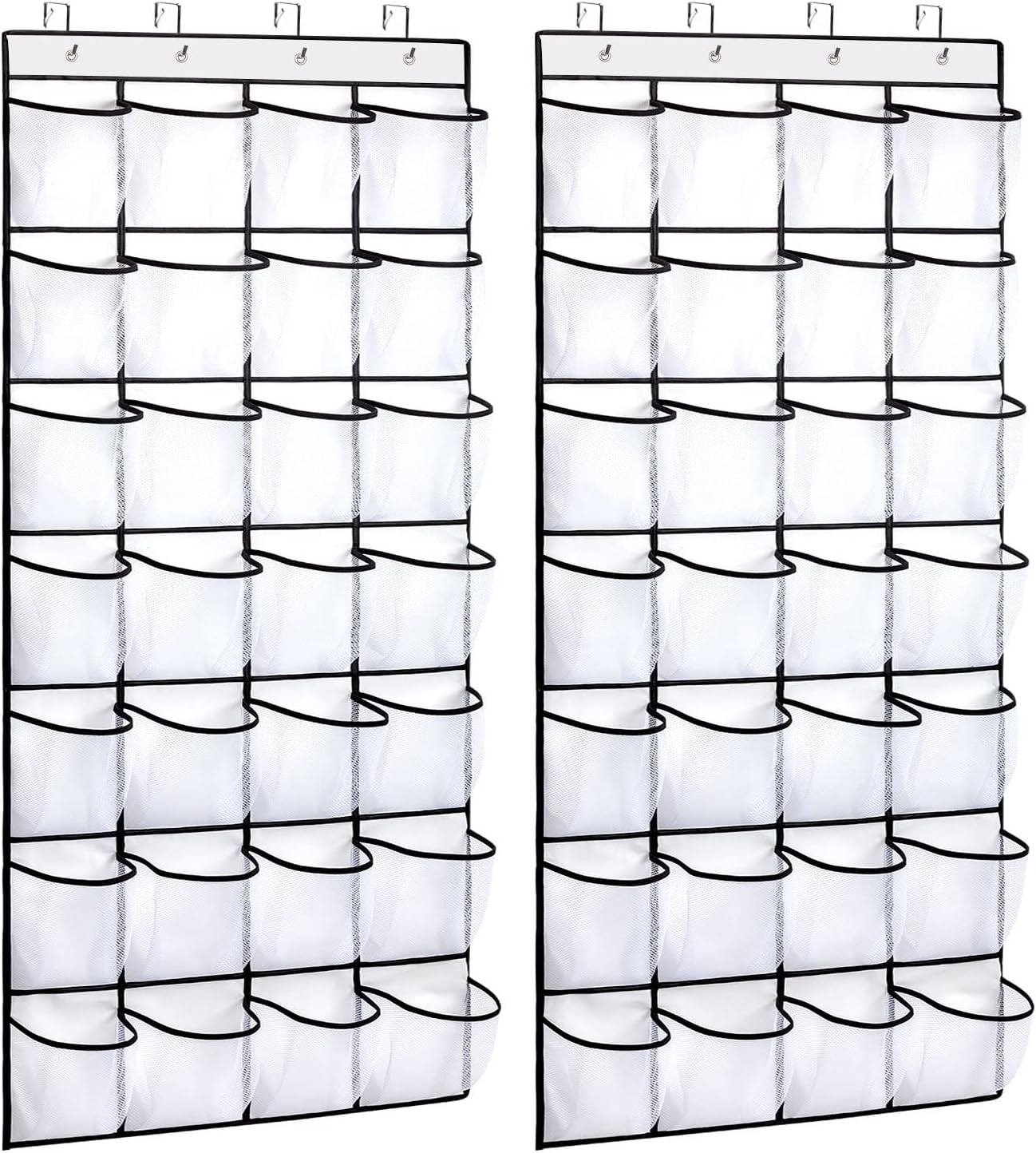 RELETO 28 Poet Over the Door Shoe Organizer, Hanging Shoe Ra for