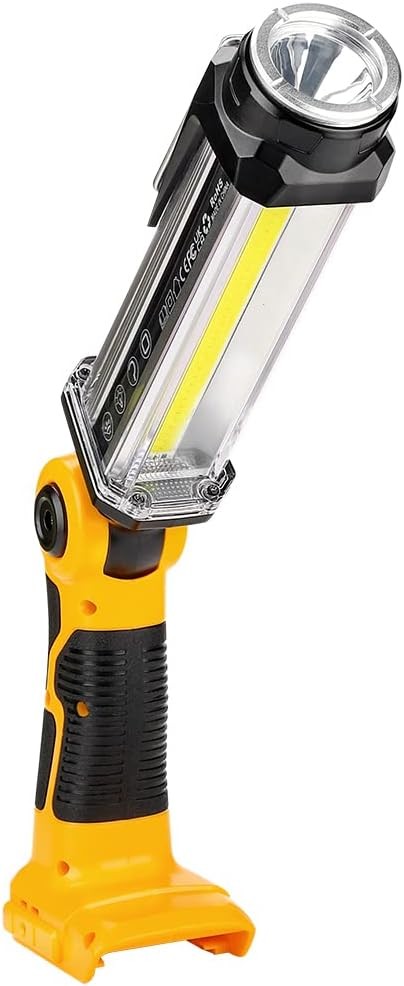 Cordless LED Work Light for Dewalt 14.4V-20V Li-ion Battery 35W 2000LM Spotlight