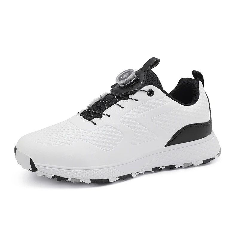 Men's Waterproof Golfer Sneakers Professional Non Slip Golfing Outdoor Footwear