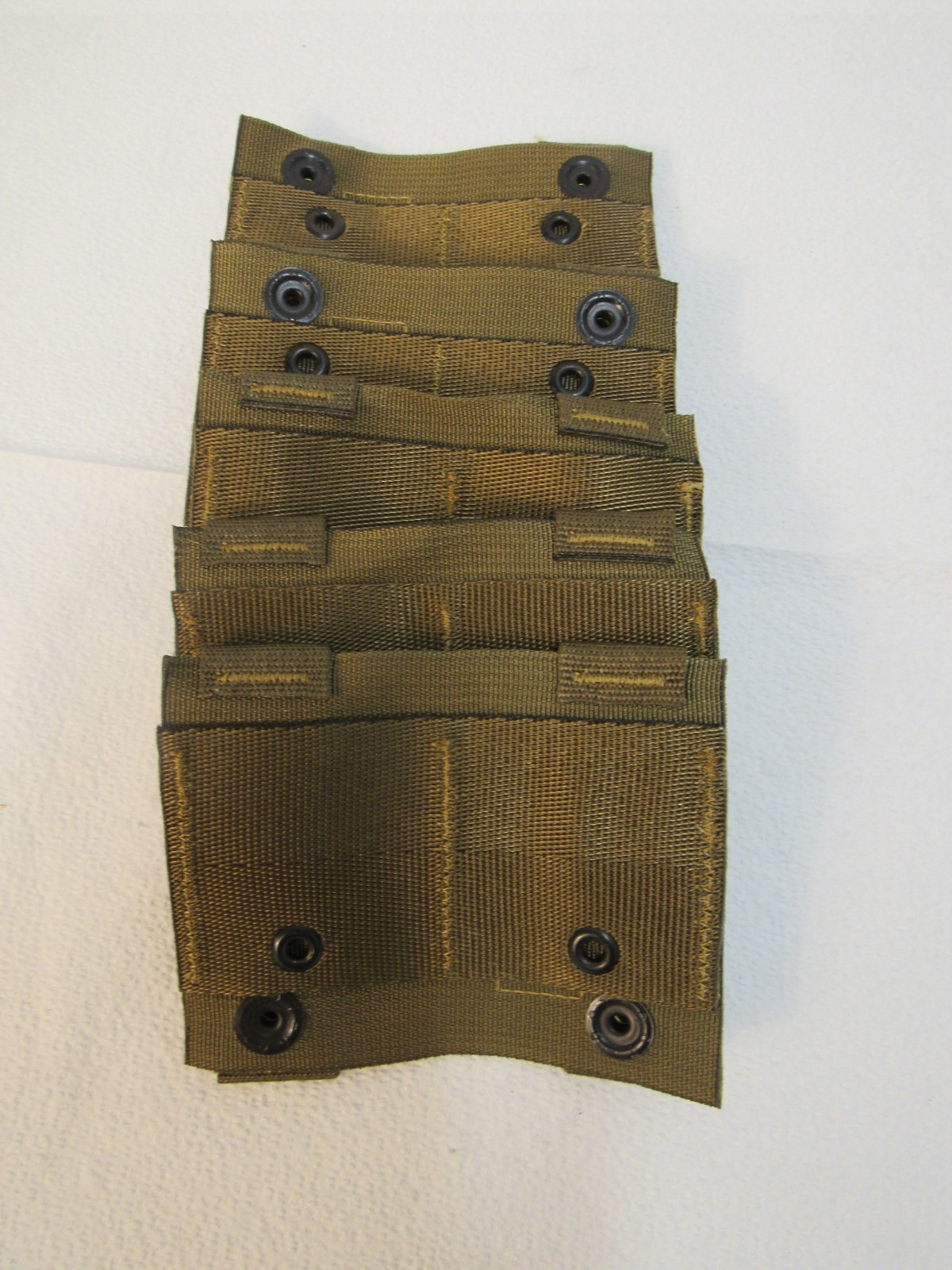 Lot of 5 USGI MOLLE II Coyote Brown Alice Clip Adapter 8465015322308