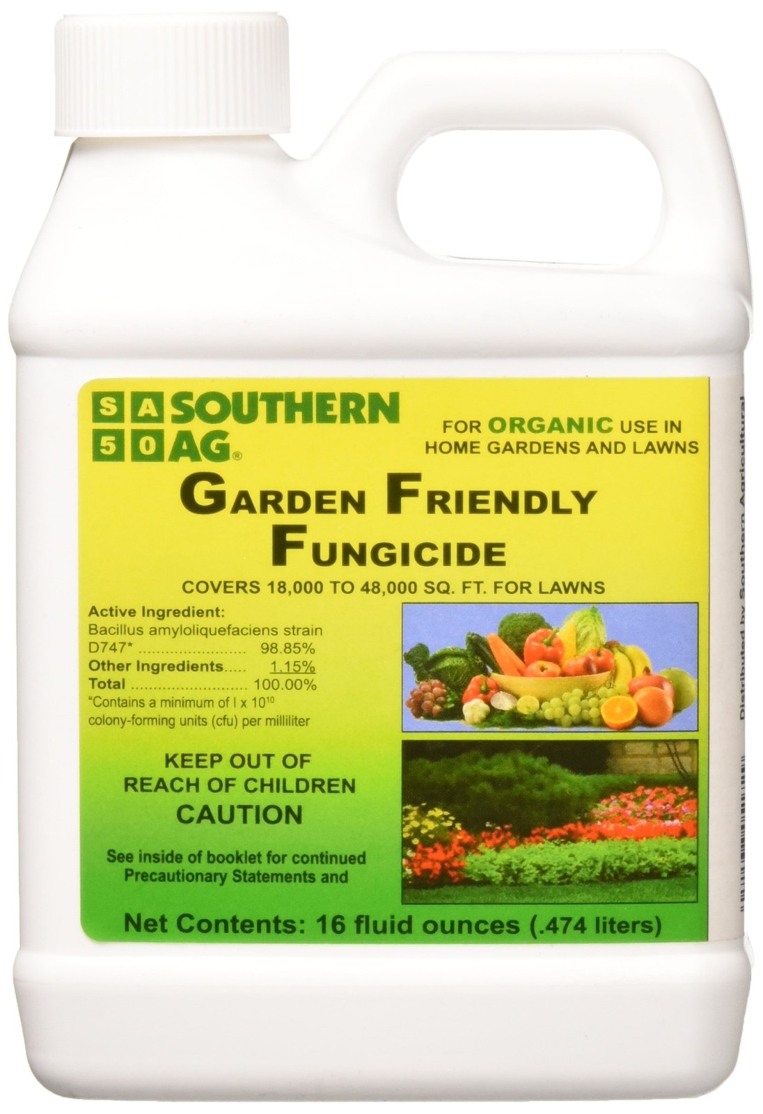 Southern Ag Garden Friendly Biological Fungicide,16oz Tan