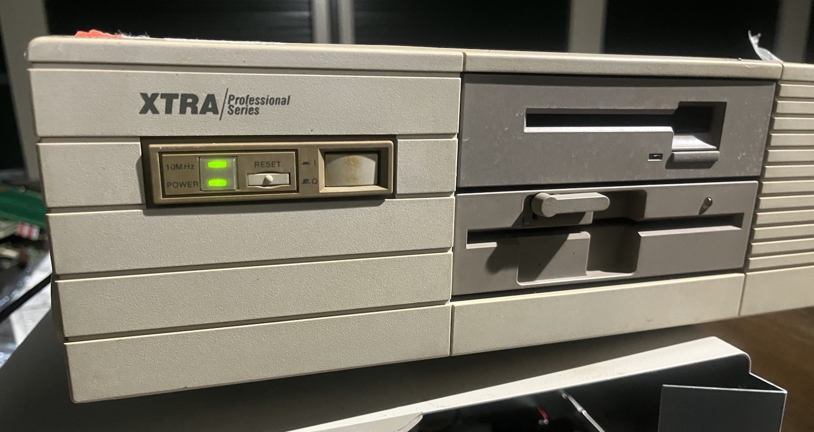 Vintage ITT Xtra Computer Powers On IBM Clone 8088 W/ 5”Floppy