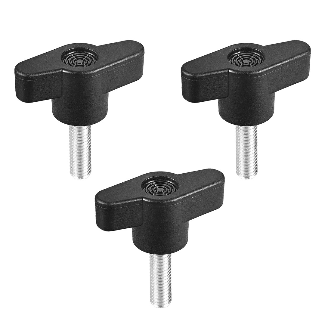 Locking handle screw handles handles handles M6 x 20mm threaded T shape 3pcs