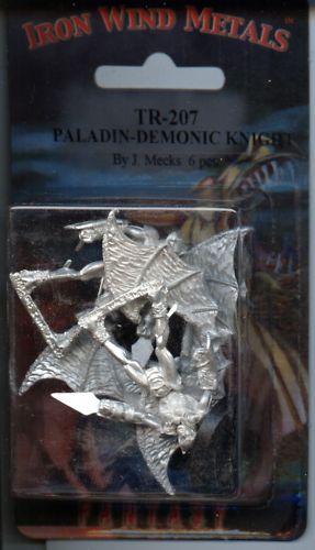 Torne Realms Paladin Demonic Knights (2) MINT IWM 28mm Metal Miniatures