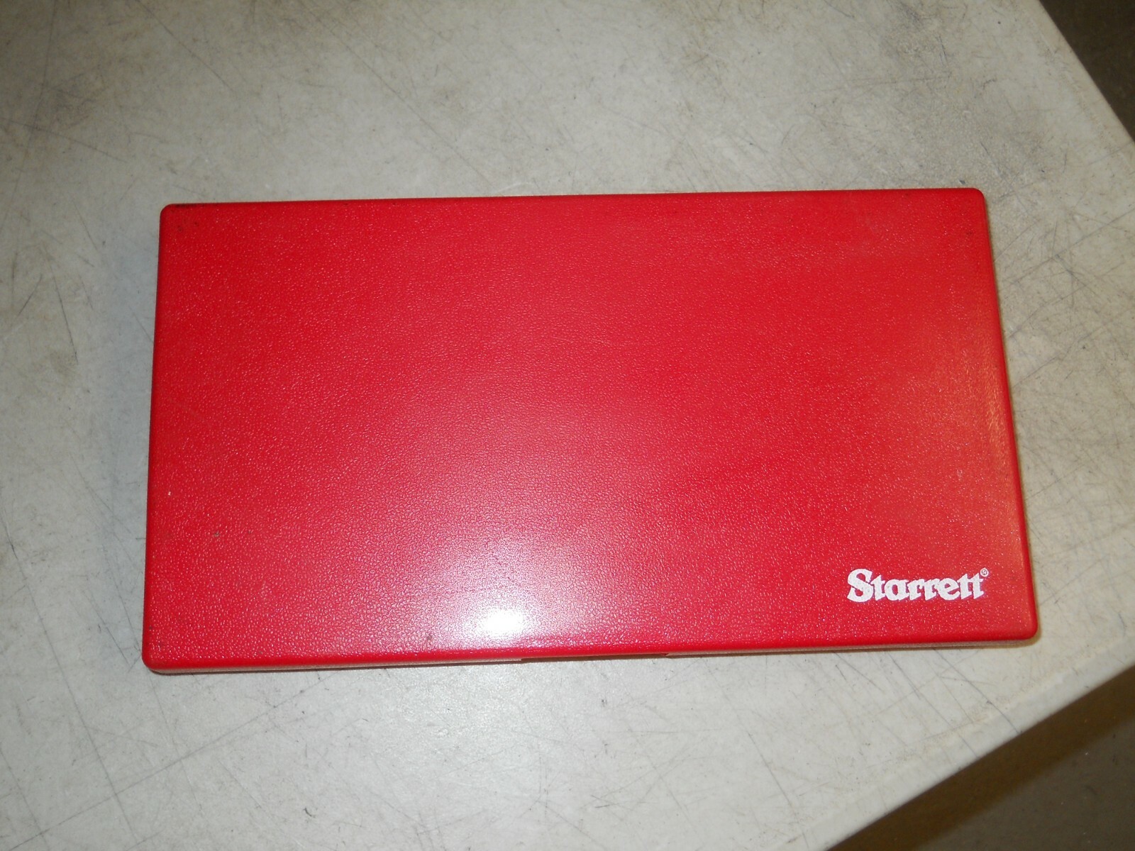 STARRETT 5-6" Micrometer Storage Case Only 1 case New FREE S&H