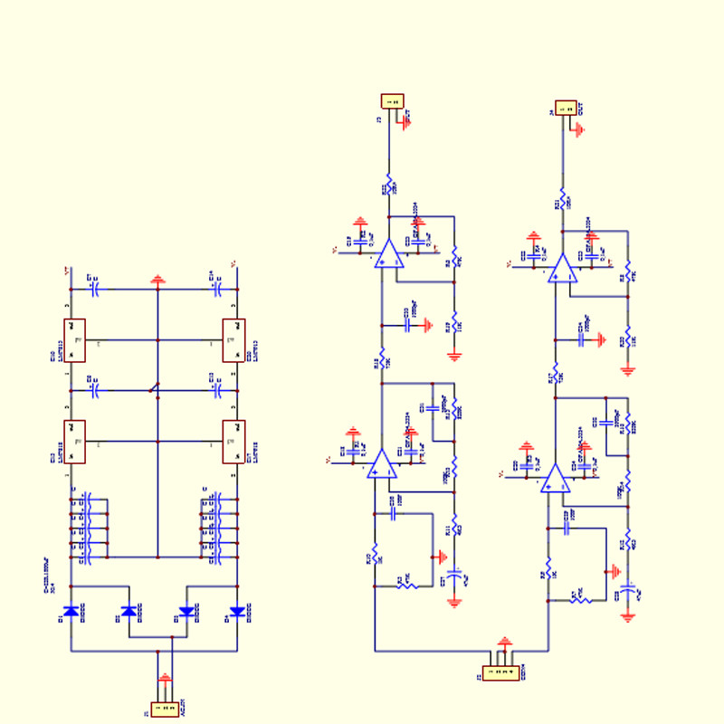 One Pair JLH2003 Version HOOD Class A Single-ended Power Amplifier Board PCB