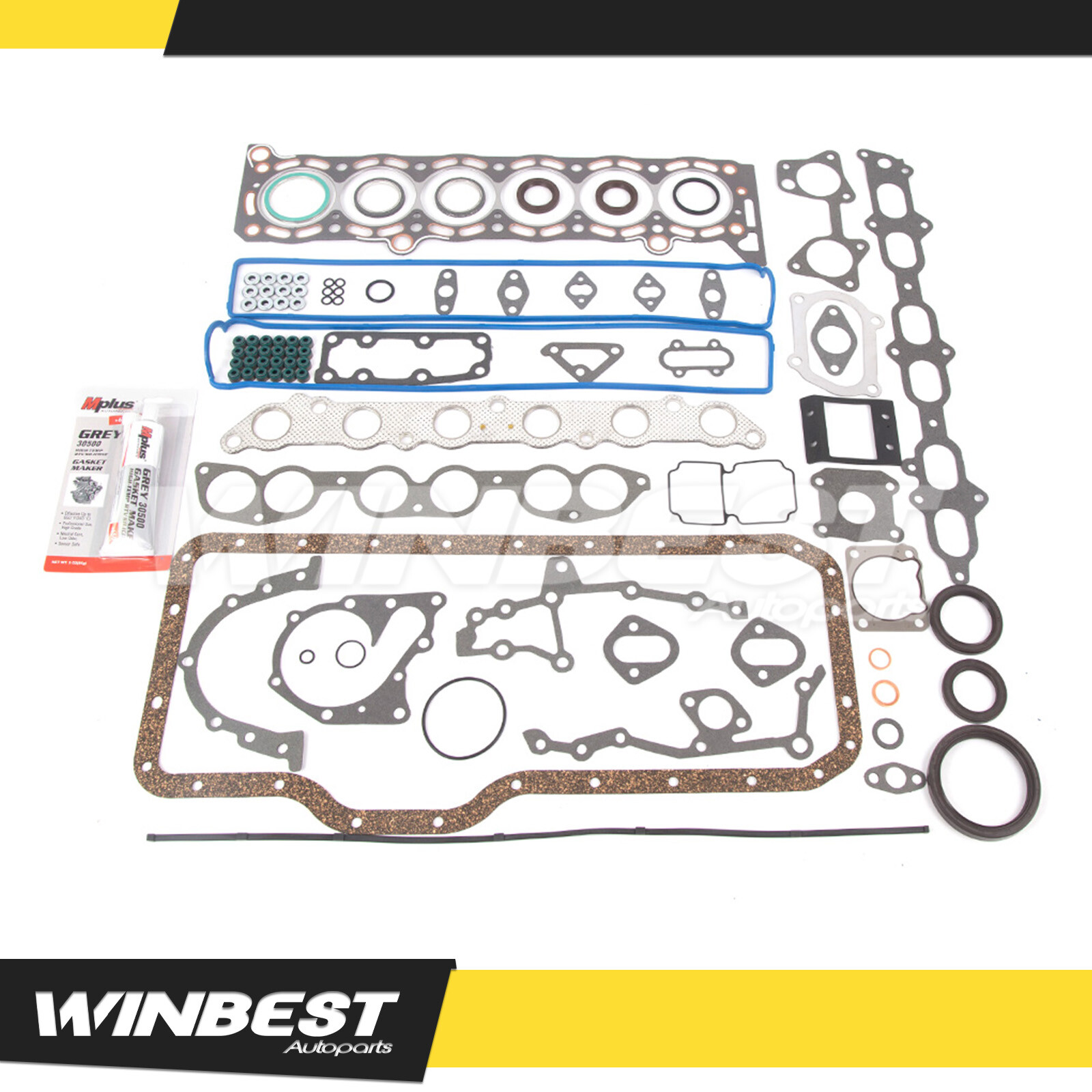 Full Gasket Set for 87-92 Toyota Supra Cressida 3.0L Engine 7MGE 7MGTE New