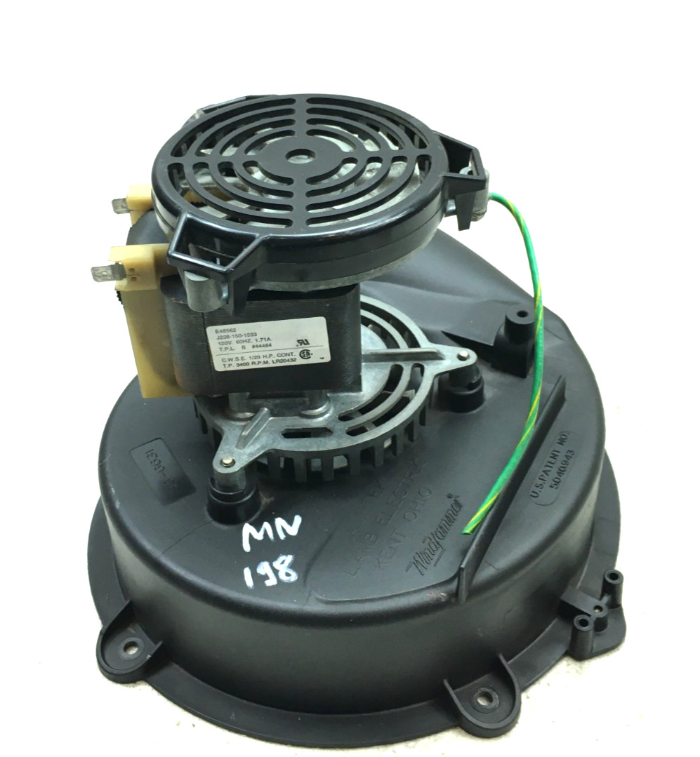 JAKEL 117104-01 Draft Inducer Blower J238-150-1533 44464 used #MN198