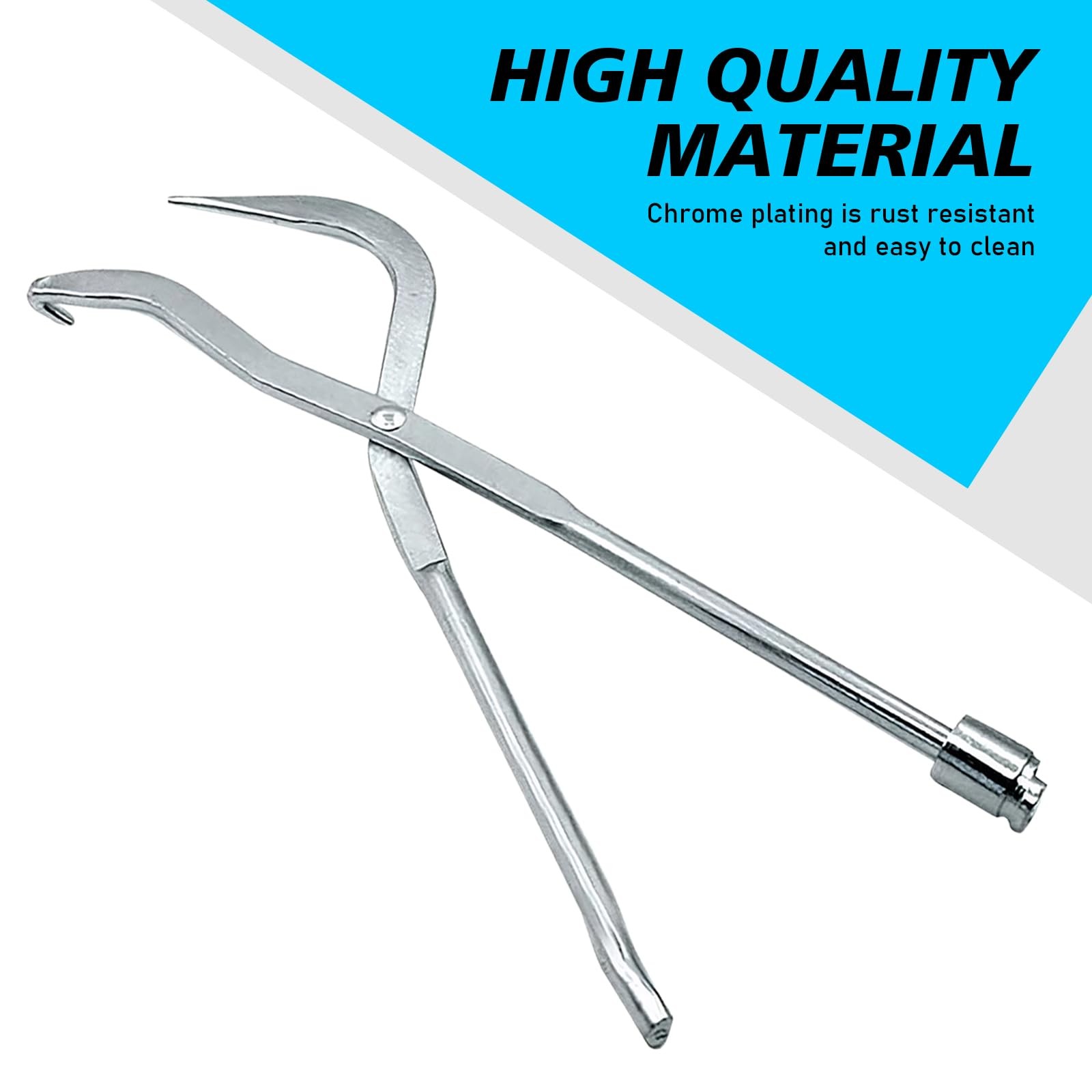 MLY 1 PC Drum Brake Tool, Double Ended Spring Carbon Sliver