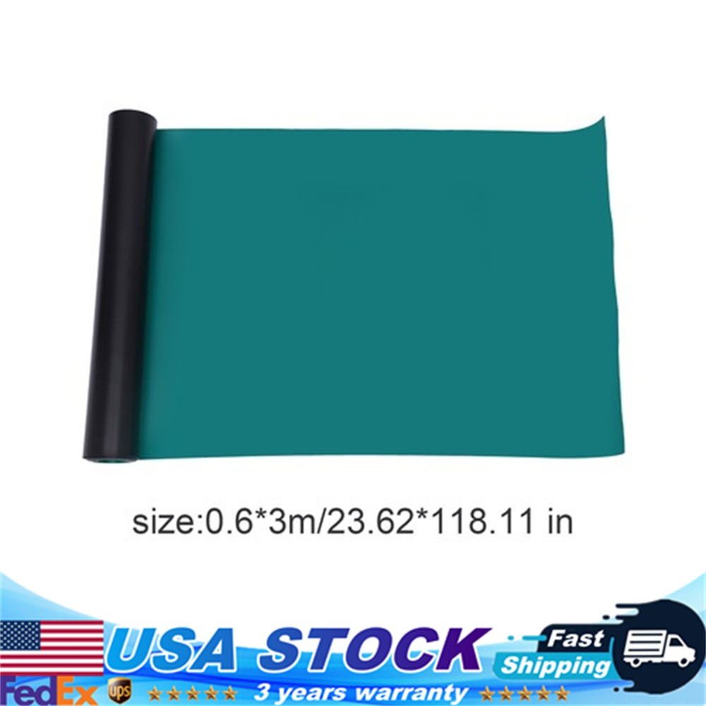 Anti-Static ESD Rubber Table Floor Mat 118" x 23" large For Workbench