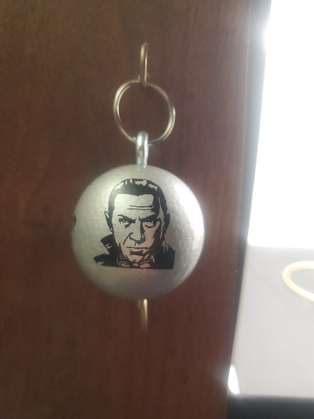 Iconic Dracula Silver Screen Edition Keychain