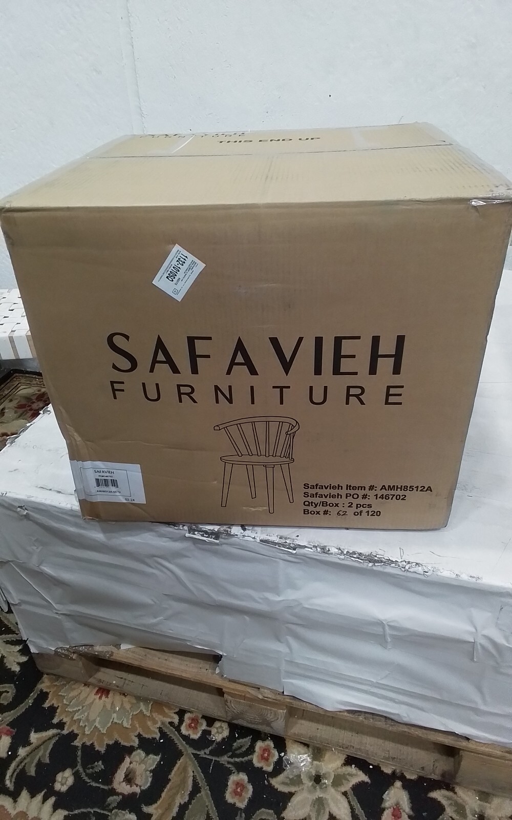 Safavieh BLANCHARD SIDE CHAIR, Reduced Price 2172746657 AMH8512A