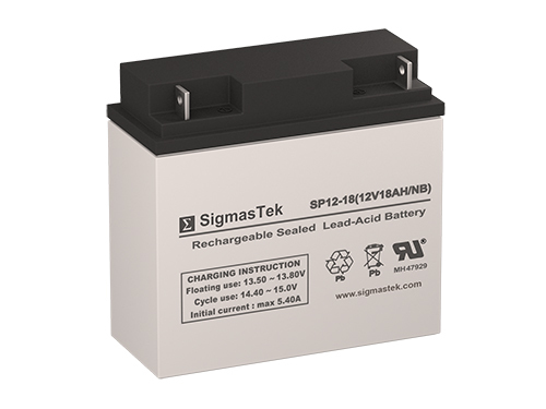 Sealed Lead Acid Scooter Battery Replacement for UB12180 D5745 WP18-12 6FM18