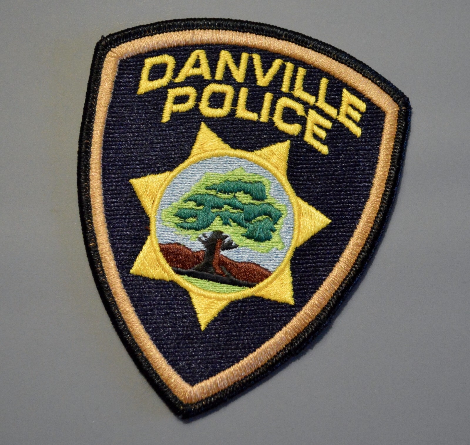 Danville California Police Patch ++ Mint Contra Costa County CA
