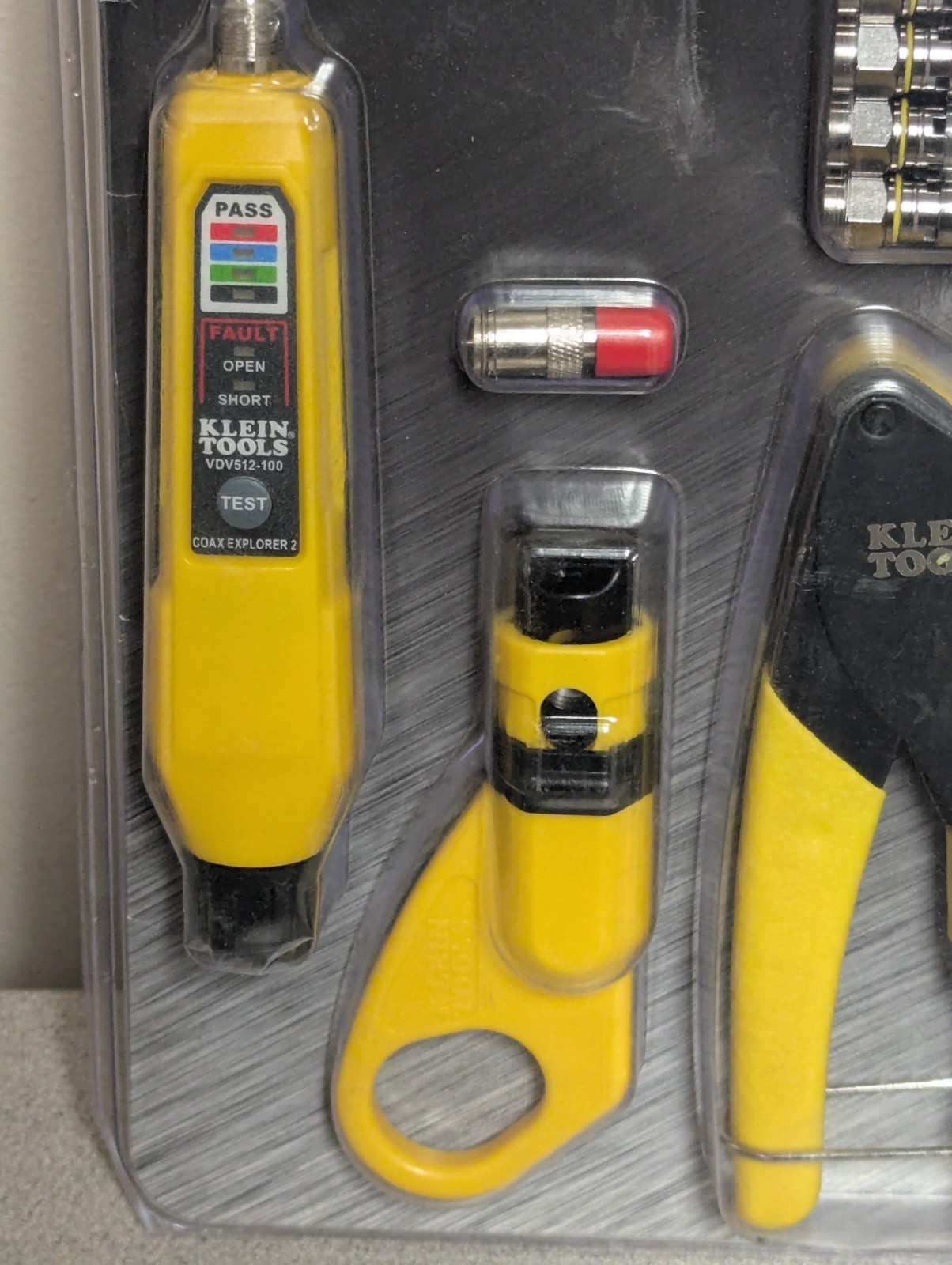 Klein Tools VDV002-818 Coax Cable Installation & Test Kit