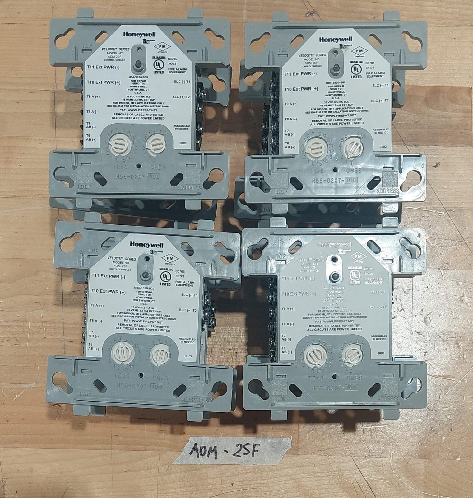 Honeywell AOM-2SF Addressable Output Supervised Control Module P12