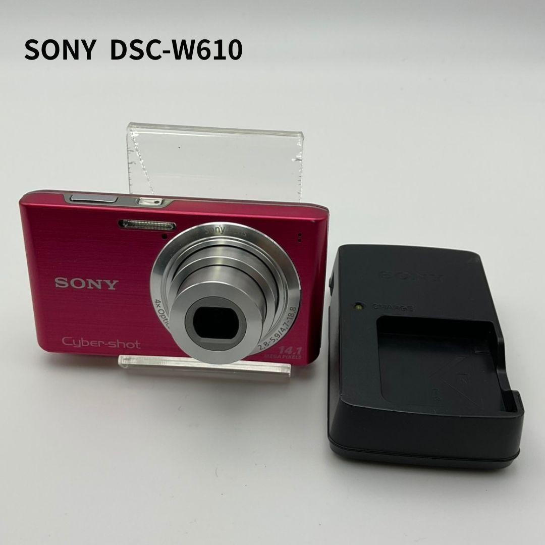 SONY Cyber-shot DSC-W610 Pink Compact Digital Camera [No English Menu] Japan