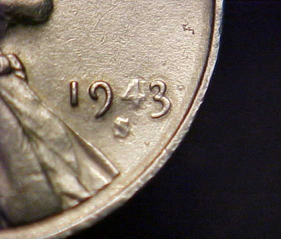 1943-S/S RPM Lincoln Steel Cent- Very Nice Variety Collector Coin-c7301xux