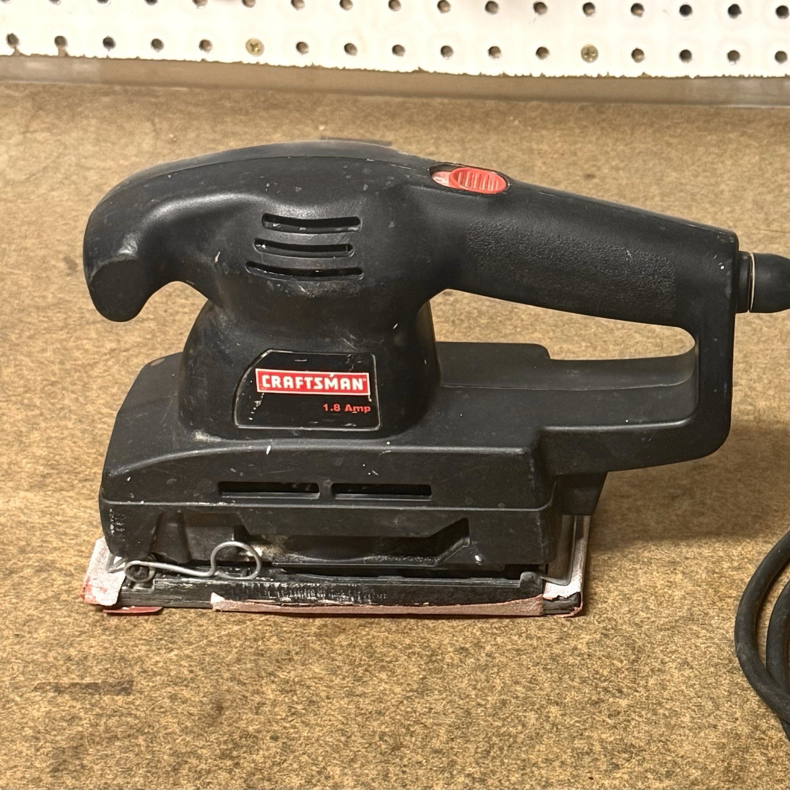 Craftsman 1/3 Sheet Sander 1.8 Amp Corded Palm Sander Tested