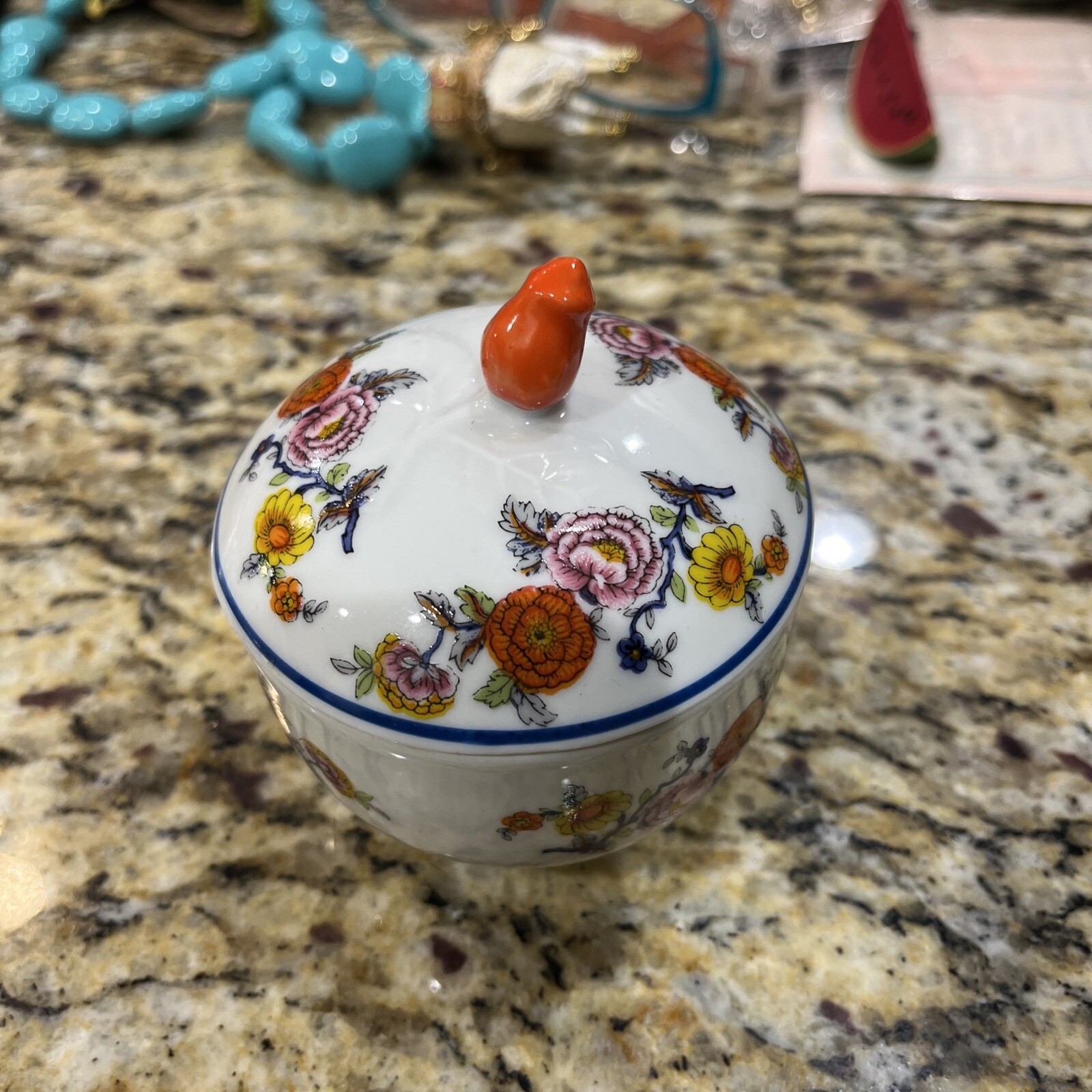 trinket box made in germany TIRSCHENREUTH BAVARIA