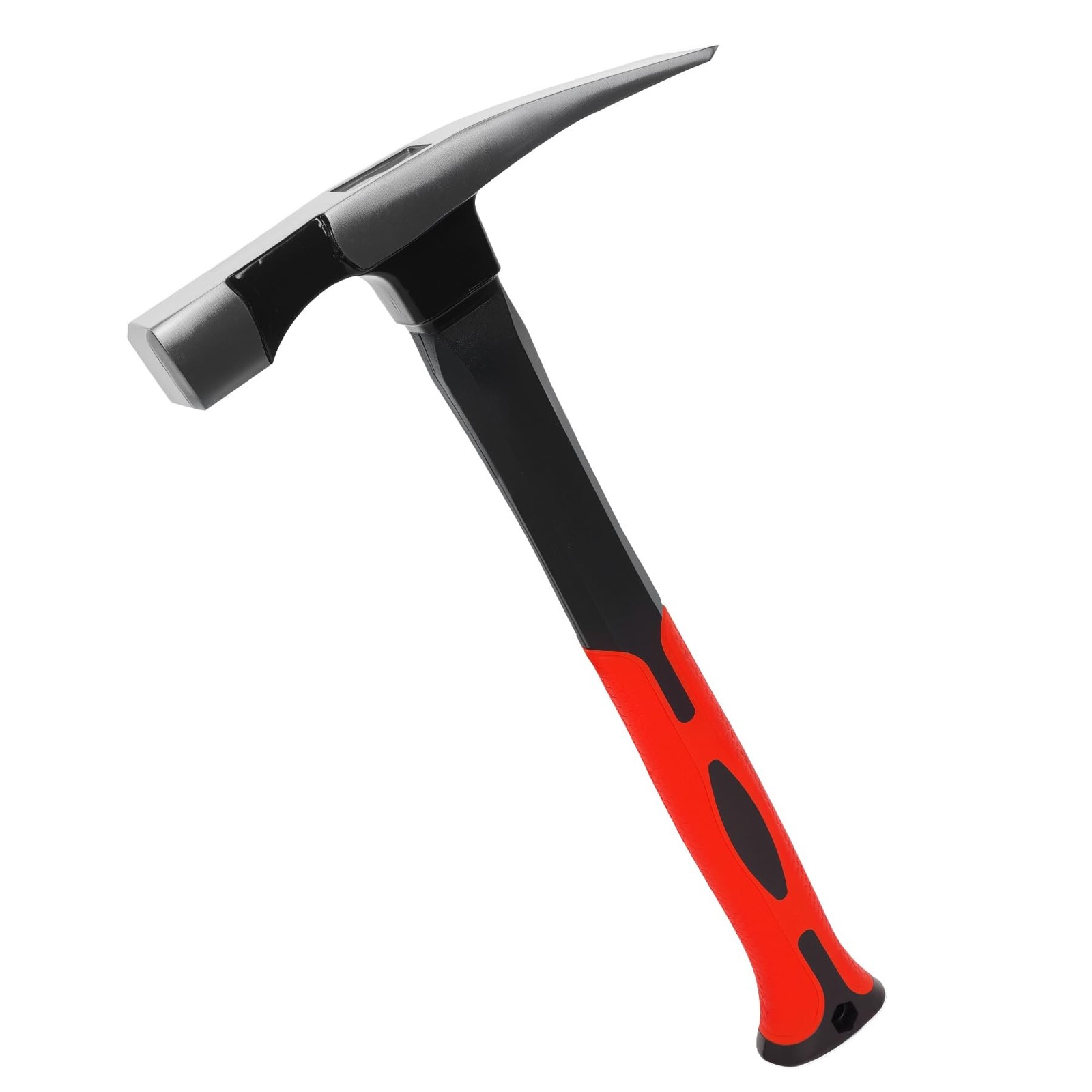 Bricklayer's Hammer Mason's Hammer - 16 oz Masonry Tool with Forged Steel Con...