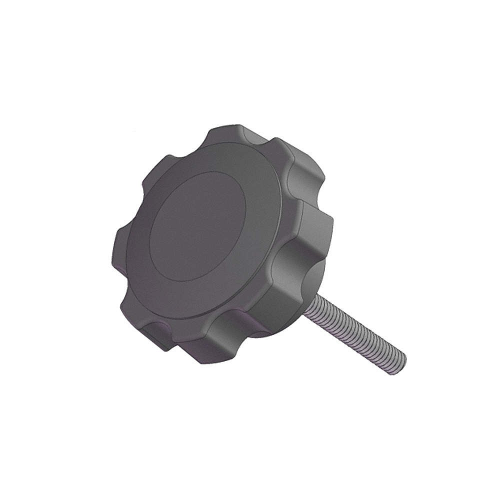 INNOVATIVE COMPONENTS GN8C1250F6---21 Hand Knob,,1/2"-13 3GDY9