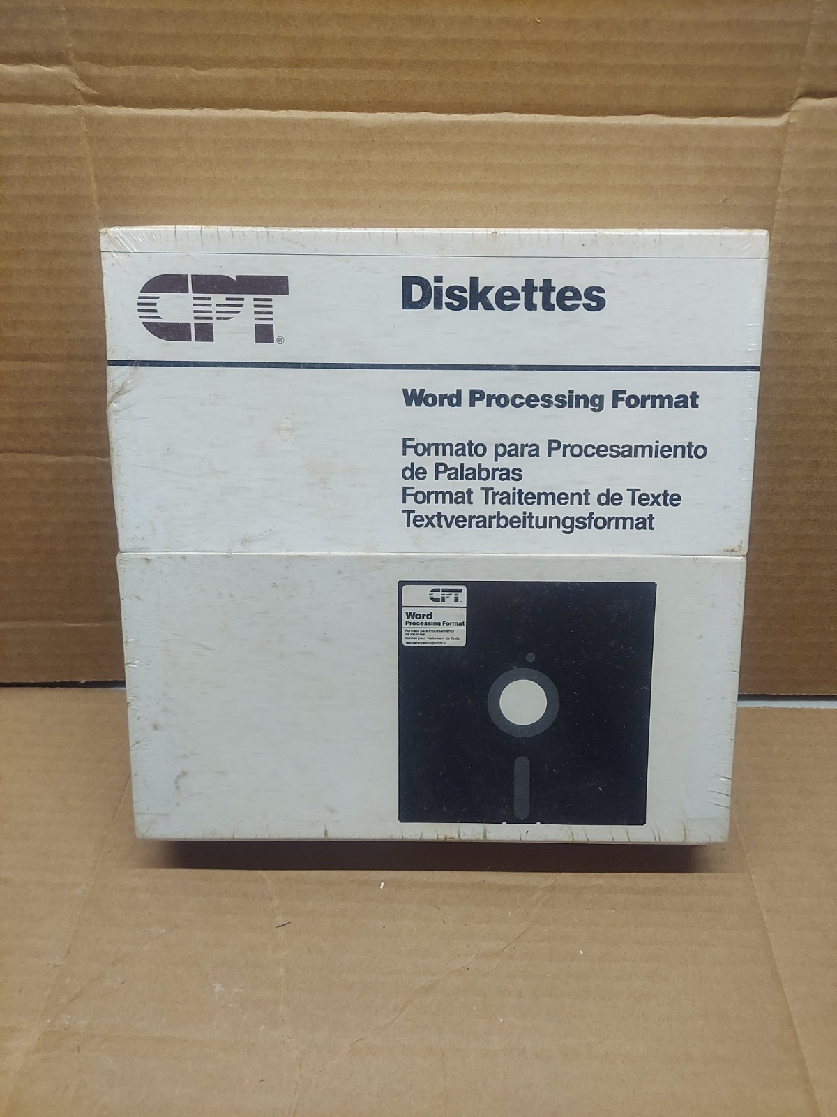 CPT Diskette Box Set Word Processing Format NOS In Sealed Package