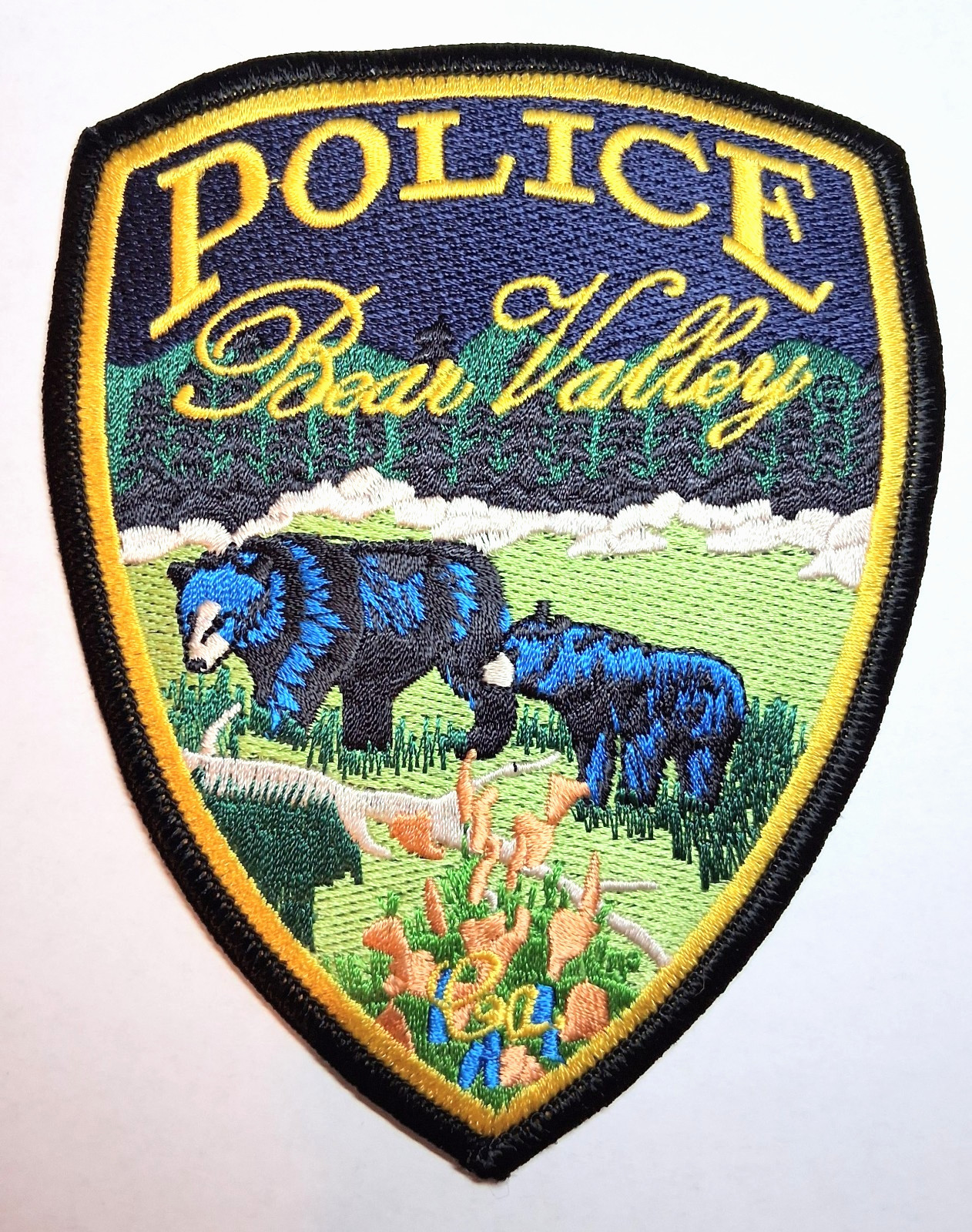 Bear Valley California Police Patch - FREE Tracked US Shipping