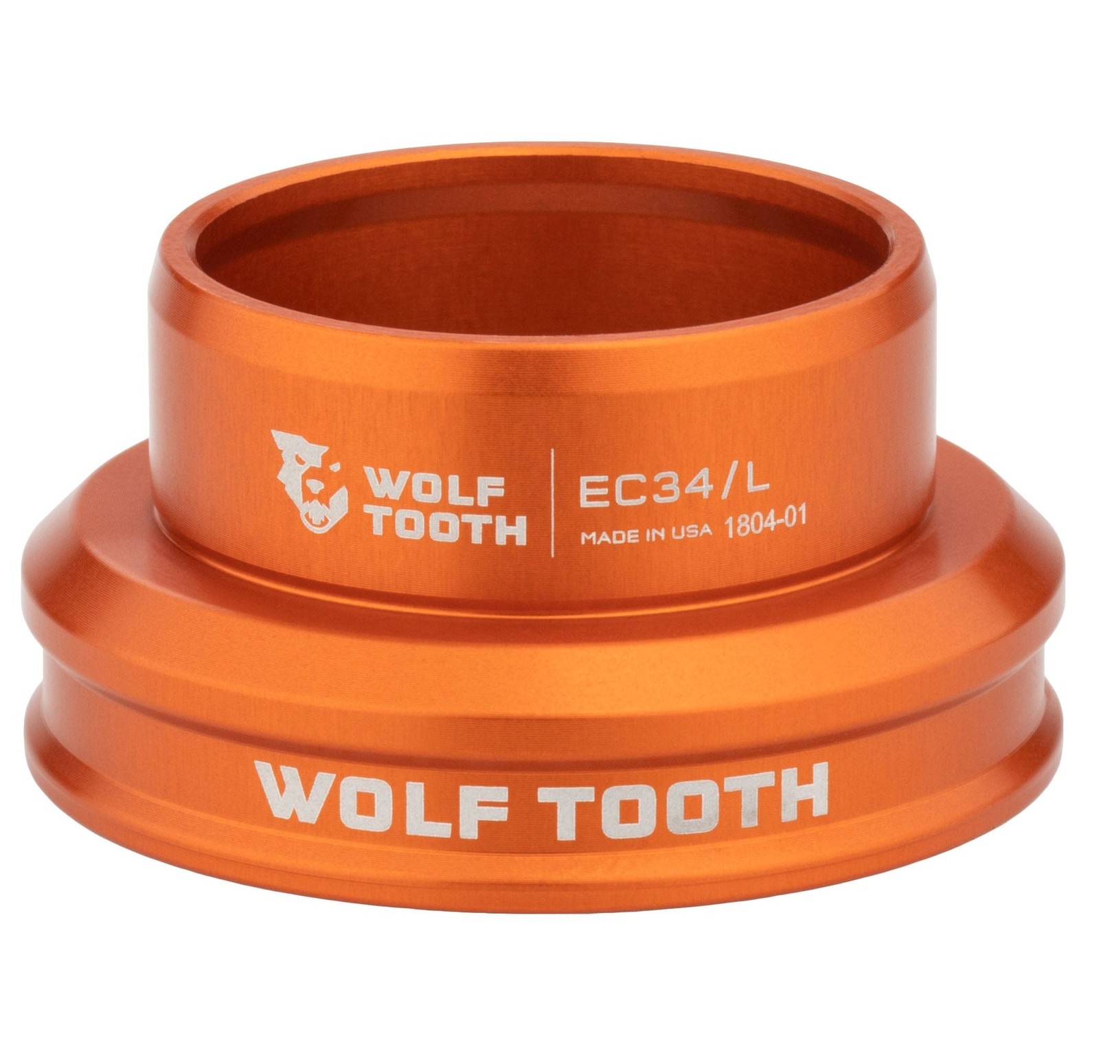 Wolf Tooth Premium Headset - EC34/30 Lower, Orange