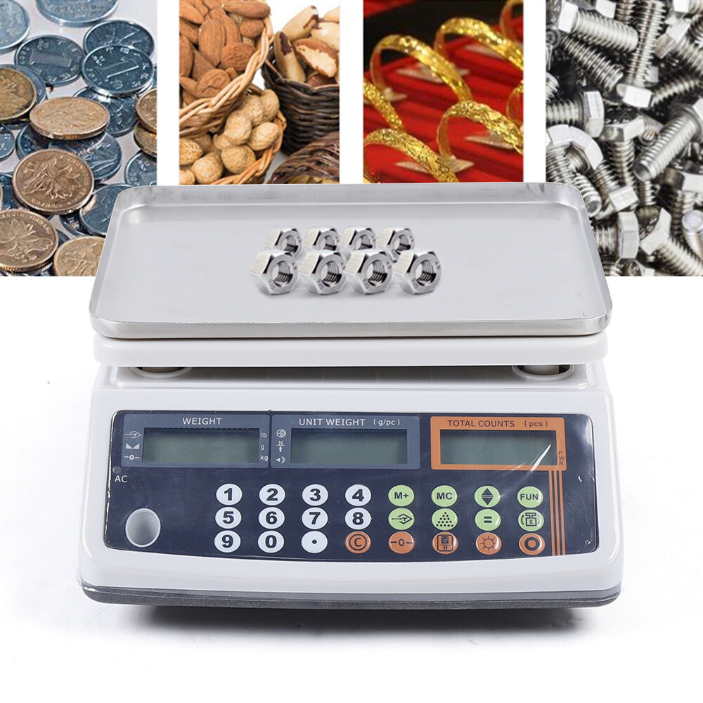 Digital Parts Coin Precise Counting Scale 66Lb / 0.001 Lb Capacity Inventory NEW