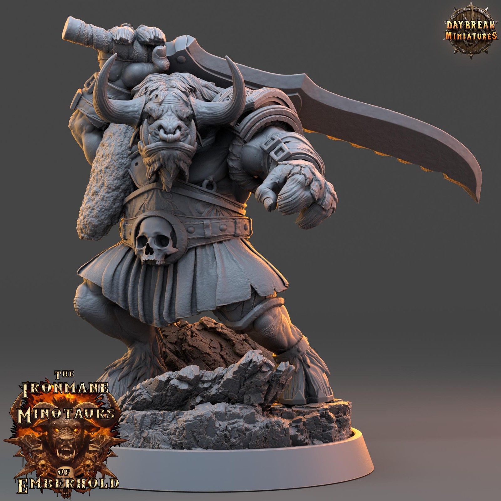 Minotaur Barbarian Zorath | DayBreak Miniatures