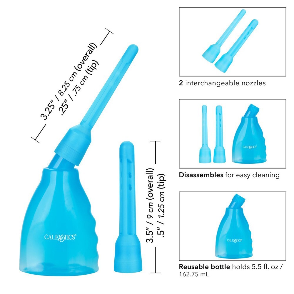 California Exotic Ultimate Douche Cleaning Kit Blue