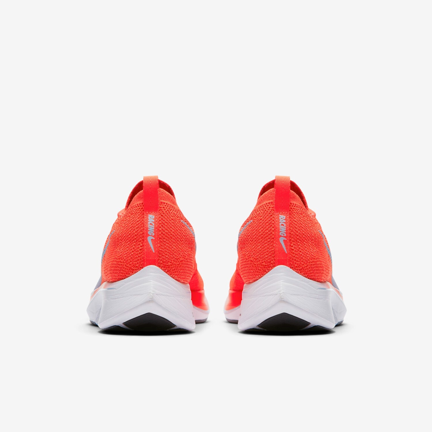 Nike Vaporfly 4% Flyknit Men 4.5 / Women 6 Bright Crimson AJ3857-600 Ice Blue OG