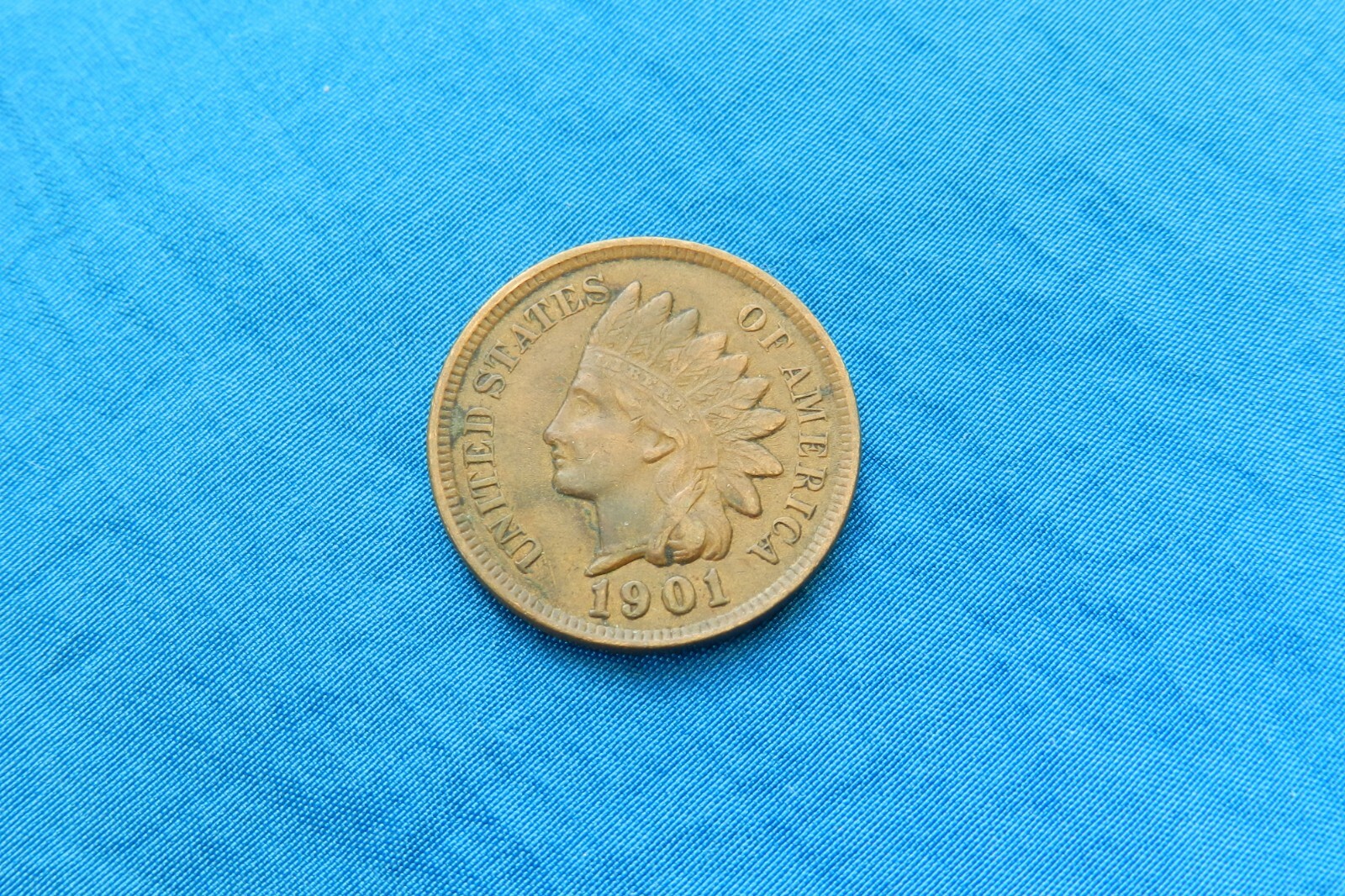1901 Indian Head Cent *KM# 90a*           *XF*