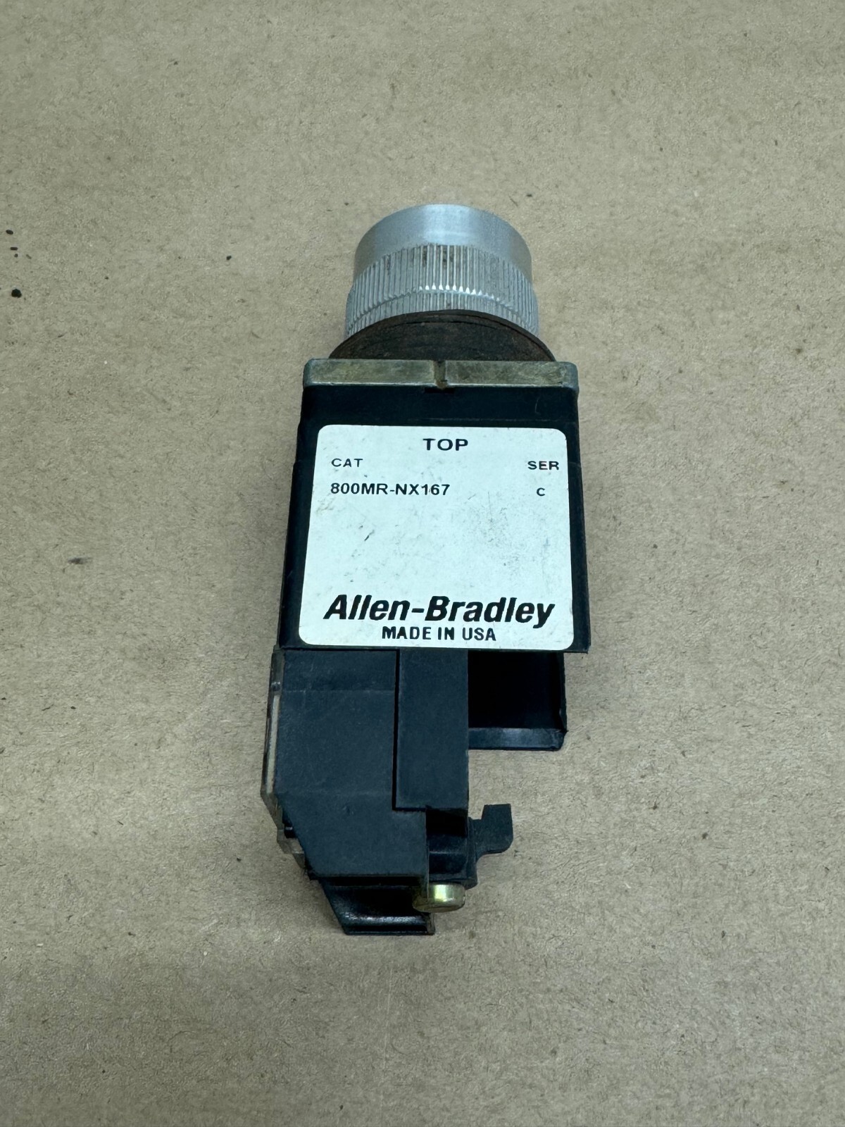 Allen Bradley 800MR-NX167 Selector Switch, No Knob