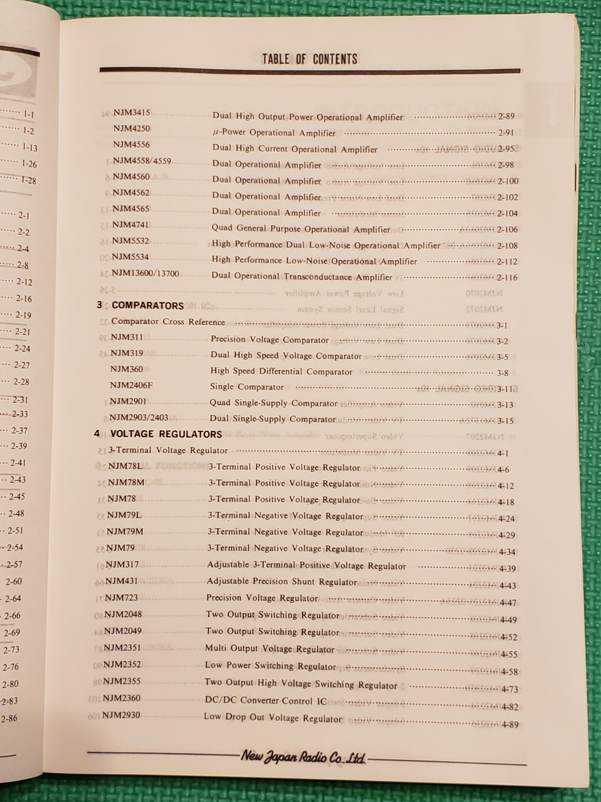 JRC SEMICONDUCTOR Data Book 1990/1991 BIPOLAR IC
