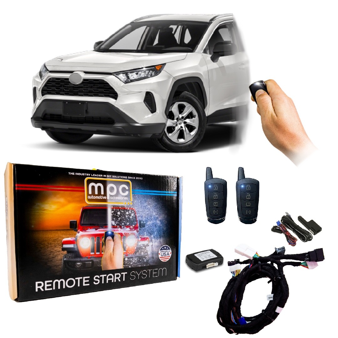 Plug N Play 4-Button Remote Start For 2019-2021 Toyota RAV4
