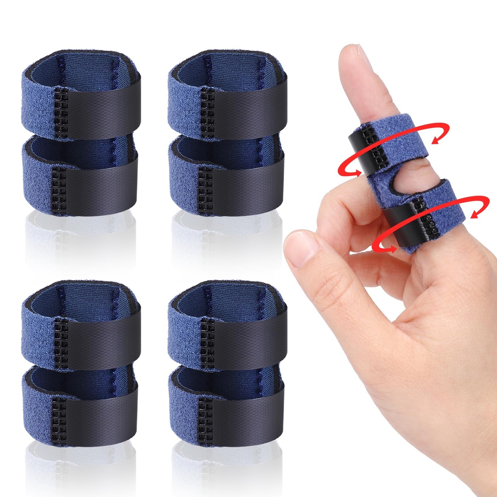 Thumb Finger Splints, Trigger Thumb Brace for Broken/Straightening/Arthritis,...