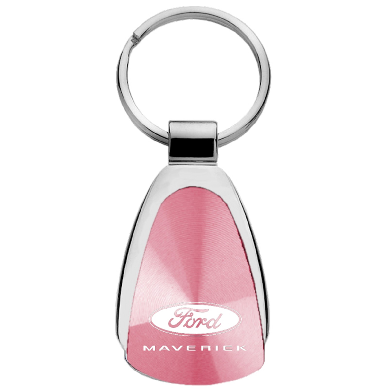 Ford Maverick Logo Teardrop Key Chain (Pink)