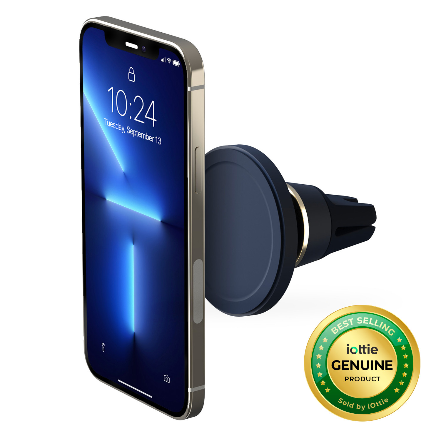 iOttie Velox Magnetic Car Mount Air Vent Phone Holder. Compatible with MagSafe