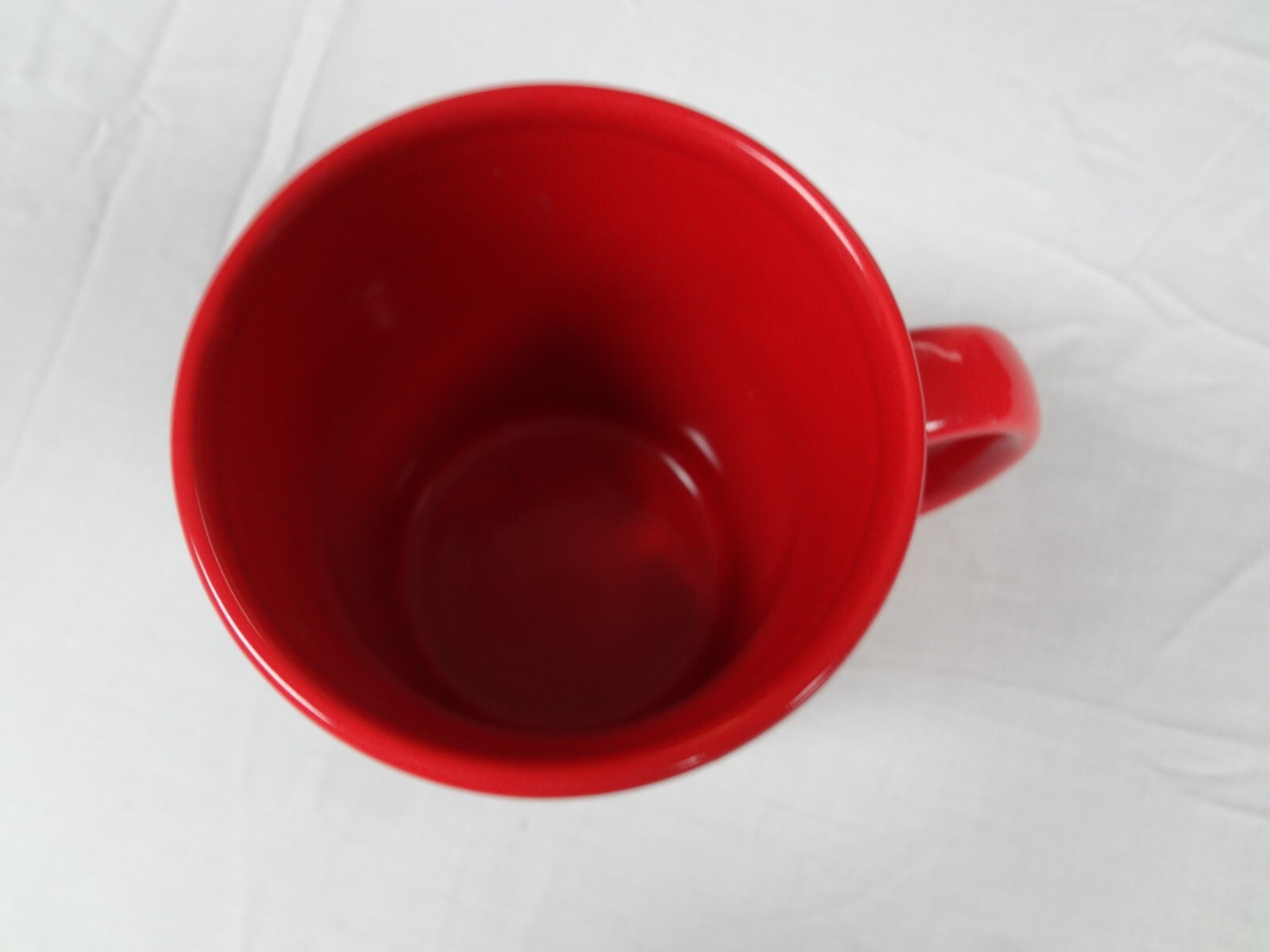 MAKE IT MERRY CHRISTMAS MUG RED WITH SNOWFLAKES