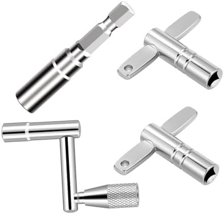 Drum Key Set, Speed Drum Key, Standard Drum Keys And Drill Bit Drum Key Tuner Pe