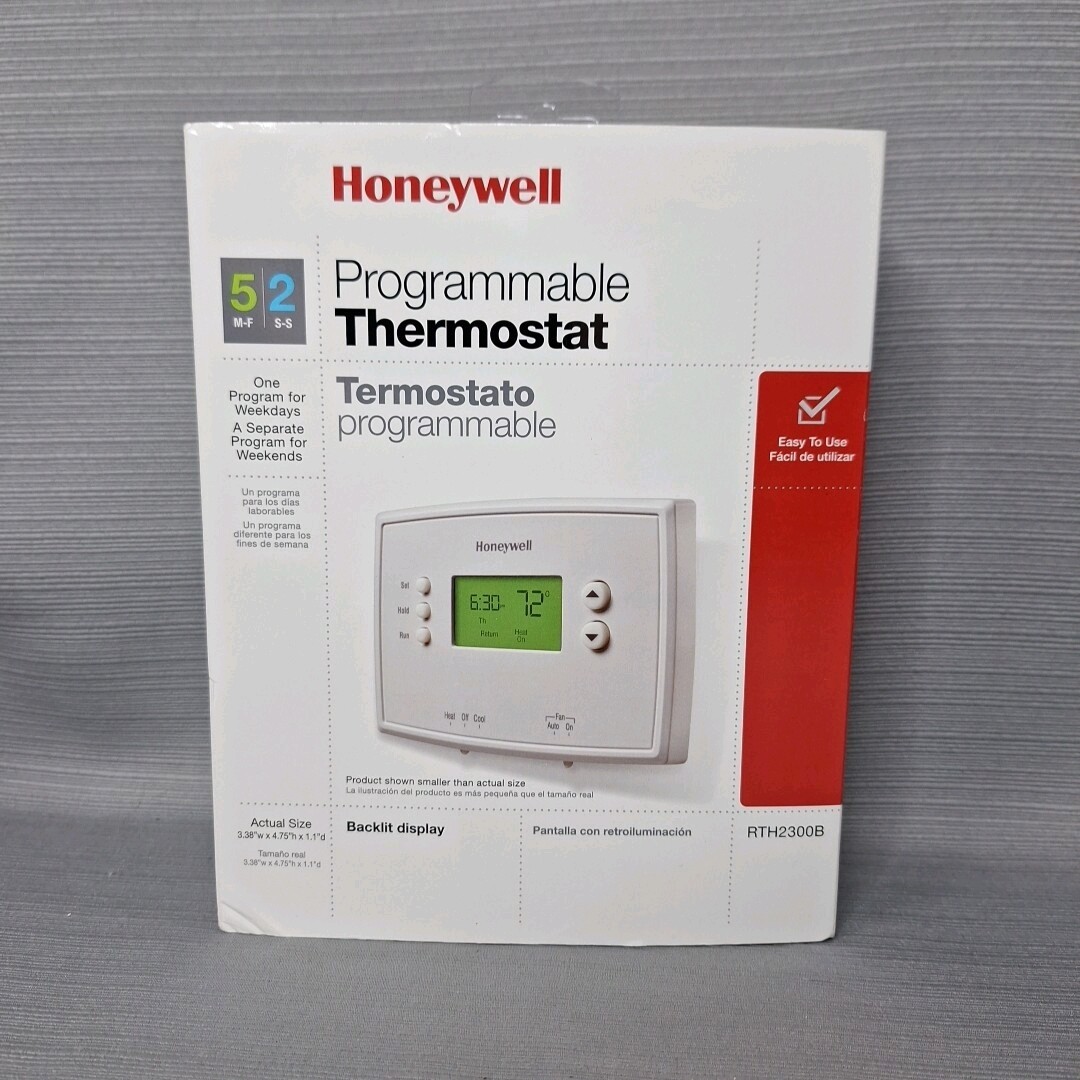 Honeywell Home 5-2 Day Programmable Thermostat RTH2300B