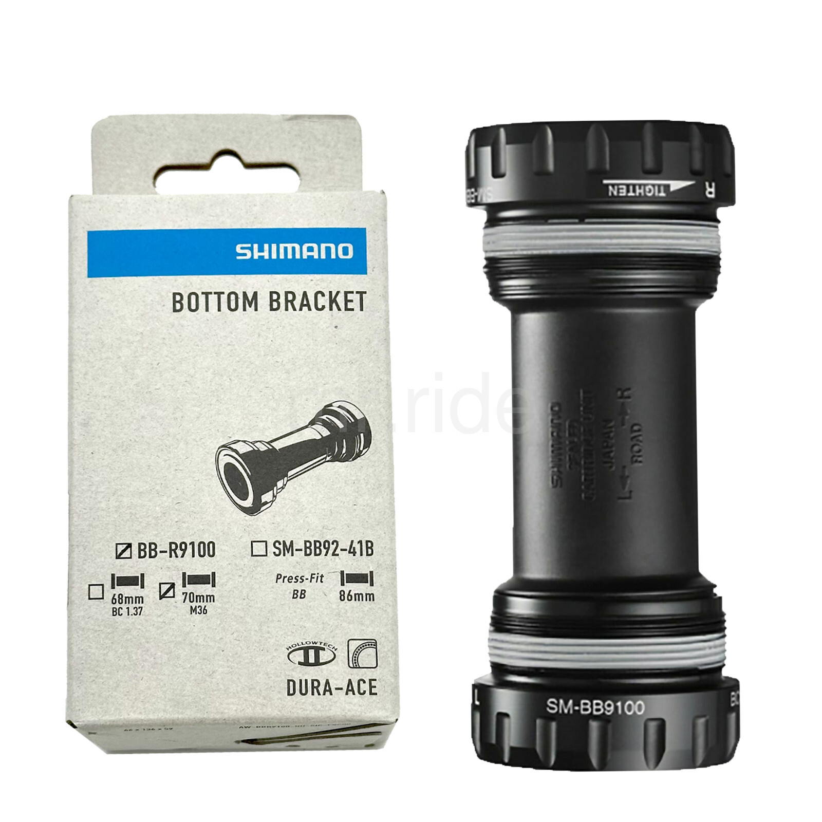 Shimano Dura-Ace BB-R9100 70mm Bike Threaded Bottom Bracket [Italian] IBBR9100I