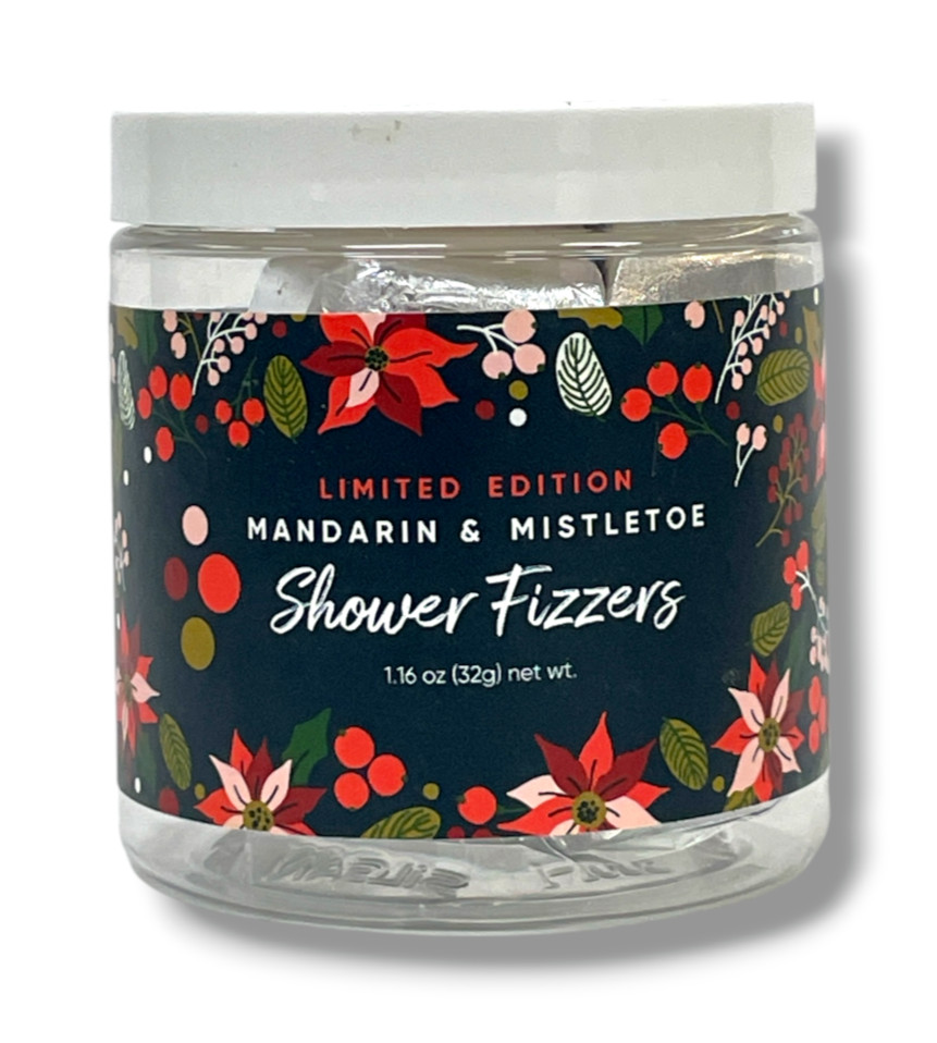 Bolli & Fritz Mandarin & Mistletoe Shower Fizzers (1.16oz/32g) As Seen In Pics