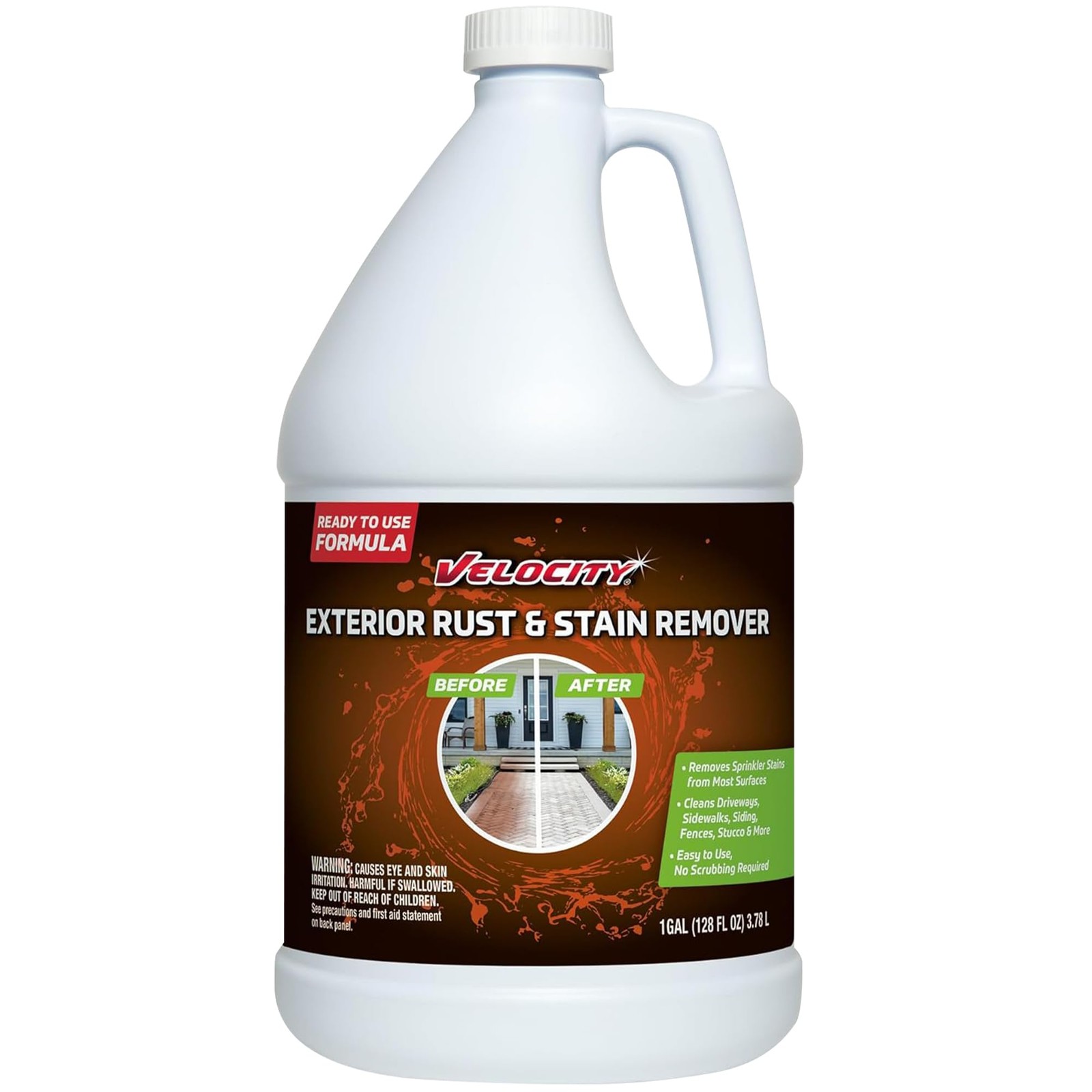 Exterior Rust Stain Remover | Rust Stain Remover for Vinyl Siding, Decks and ...