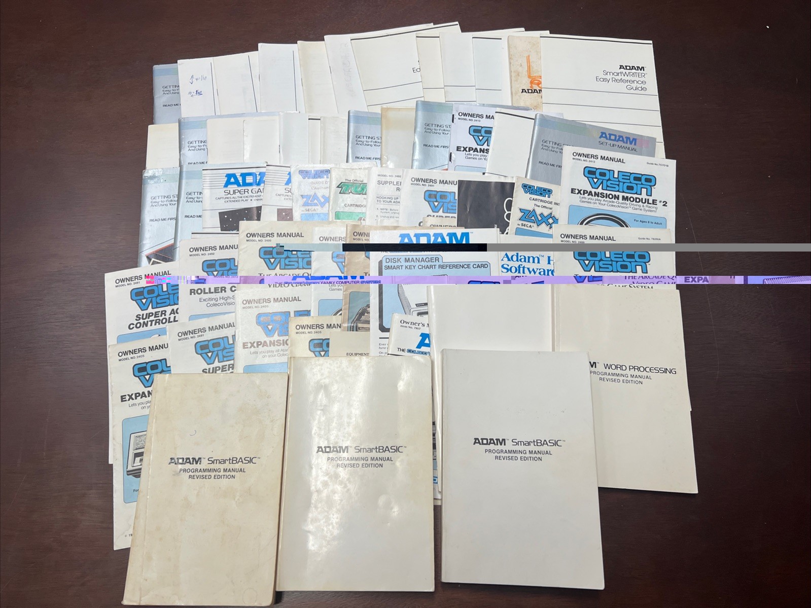 Coleco Vision ADAM Computer Programming-Reference Guides Manuals Misc Lot