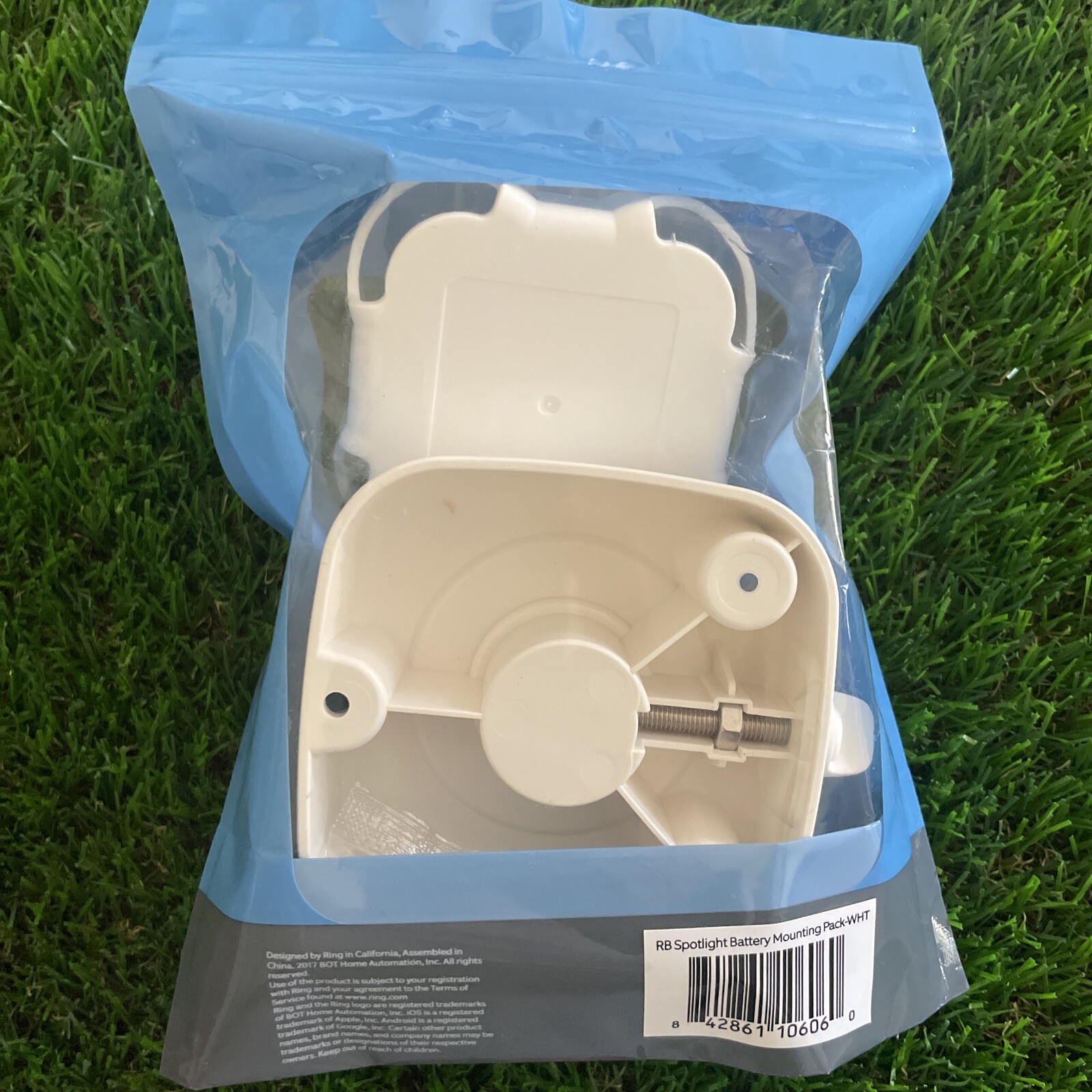 New Sealed Ring RB Spotlight Battery Mounting Pack White Genuine