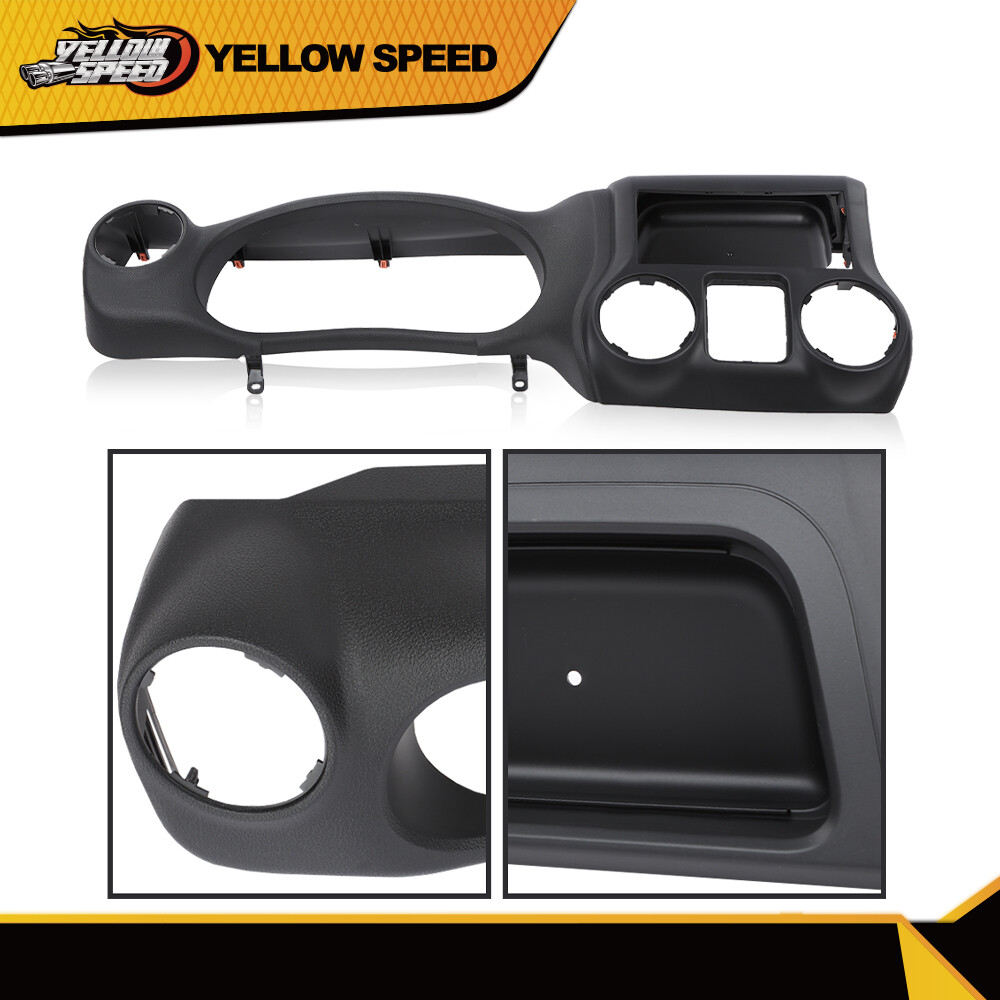 Fit For 2011-2014 Jeep Wrangler Dash Instrument Cluster Trim Panel Bezel New