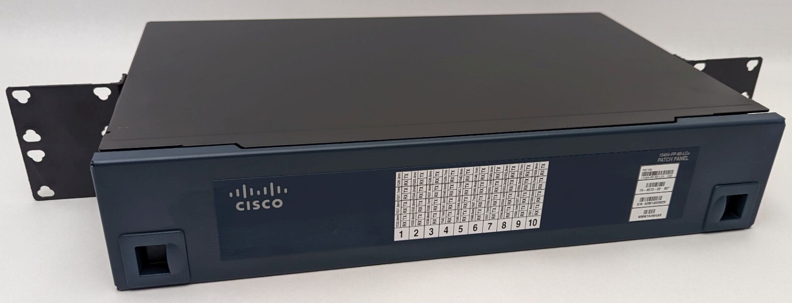Cisco 15454-PP-80-LC 74-4513-02 80-Port 2U LC Patch Panel - No Fiber Cables